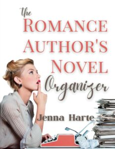 romance novel organizer cover image